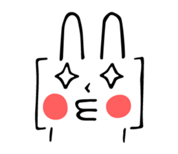 Brackets Rabbit sticker #7596684