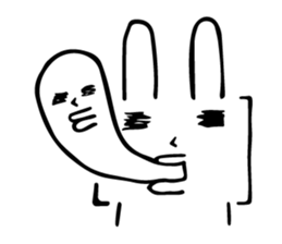 Brackets Rabbit sticker #7596685