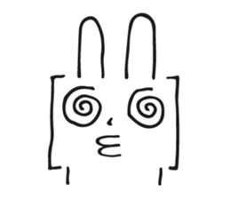 Brackets Rabbit sticker #7596695