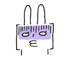 Brackets Rabbit sticker #7596696