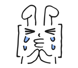 Brackets Rabbit sticker #7596699