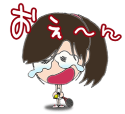 I love tennis, girl sticker #7596877
