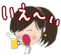 I love tennis, girl sticker #7596890