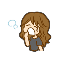 Pretend Adult Women sticker #7597495