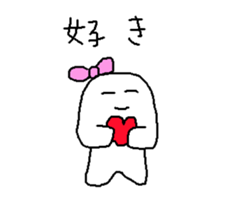 Rice cake fairy2 sticker #7598135