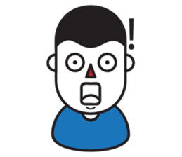 Mr.Blue emotion sticker #7598661
