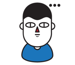 Mr.Blue emotion sticker #7598662
