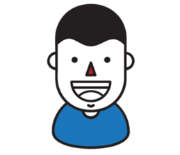 Mr.Blue emotion sticker #7598666