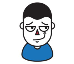 Mr.Blue emotion sticker #7598667