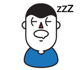 Mr.Blue emotion sticker #7598668