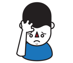 Mr.Blue emotion sticker #7598674
