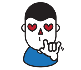 Mr.Blue emotion sticker #7598676