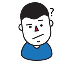Mr.Blue emotion sticker #7598678