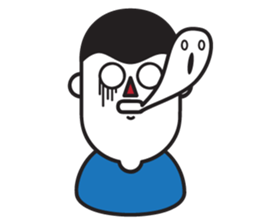 Mr.Blue emotion sticker #7598679