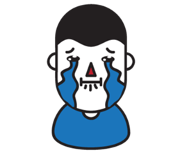 Mr.Blue emotion sticker #7598680