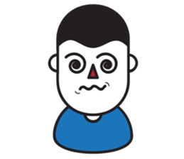 Mr.Blue emotion sticker #7598681