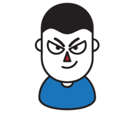 Mr.Blue emotion sticker #7598687