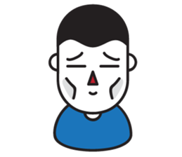 Mr.Blue emotion sticker #7598691