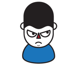 Mr.Blue emotion sticker #7598694