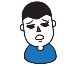Mr.Blue emotion sticker #7598695