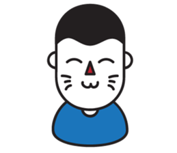 Mr.Blue emotion sticker #7598696