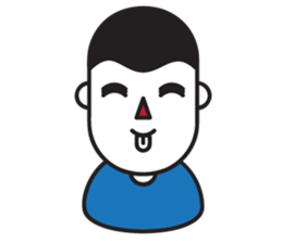 Mr.Blue emotion sticker #7598698