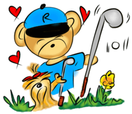 Rossy the lovely bears I sticker #7598986