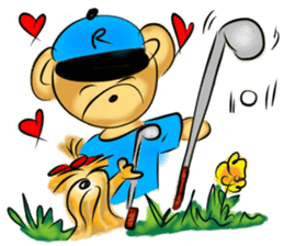 Rossy the lovely bears I sticker #7598986