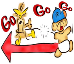 Rossy the lovely bears I sticker #7598998