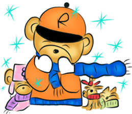 Rossy the lovely bears I sticker #7599006