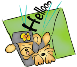 Rossy the lovely bears I sticker #7599008