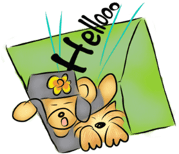 Rossy the lovely bears I sticker #7599008