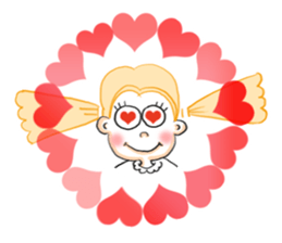 Just a day of life with lovely friends sticker #7599187