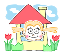 Just a day of life with lovely friends sticker #7599195