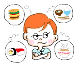 Just a day of life with lovely friends sticker #7599201