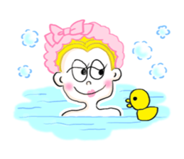 Just a day of life with lovely friends sticker #7599212