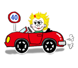 Just a day of life with lovely friends sticker #7599213