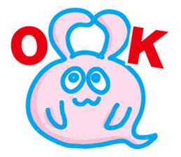 ghost of the rabbit sticker #7599428