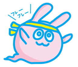 ghost of the rabbit sticker #7599435