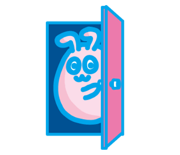 ghost of the rabbit sticker #7599454