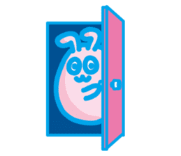 ghost of the rabbit sticker #7599454