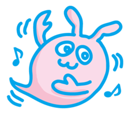 ghost of the rabbit sticker #7599459