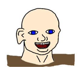 Man from the ground sticker #7599460