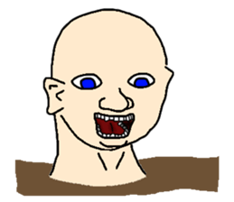 Man from the ground sticker #7599463