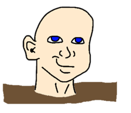 Man from the ground sticker #7599464