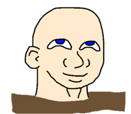 Man from the ground sticker #7599472