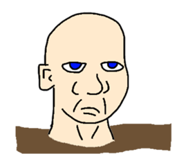 Man from the ground sticker #7599481