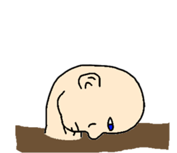 Man from the ground sticker #7599484