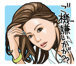 KUMIKO TAKEDA beauty sticker sticker #7599617