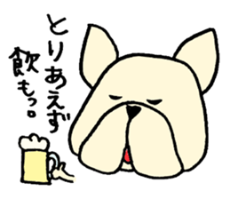 He is frenchbulldog,in Gifu Prefecture sticker #7599645